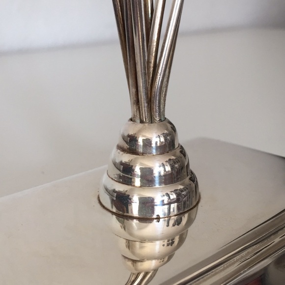 Silver Photo Greeting Cards Stocking Holder - Picture 4 of 14